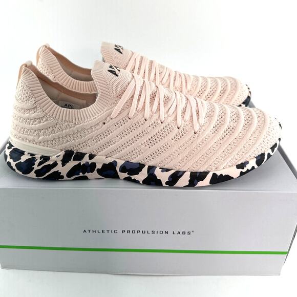 APL Men's Creme Black Leopard TechLoom Wave Sneakers Size 11 - Picture 6 of 12